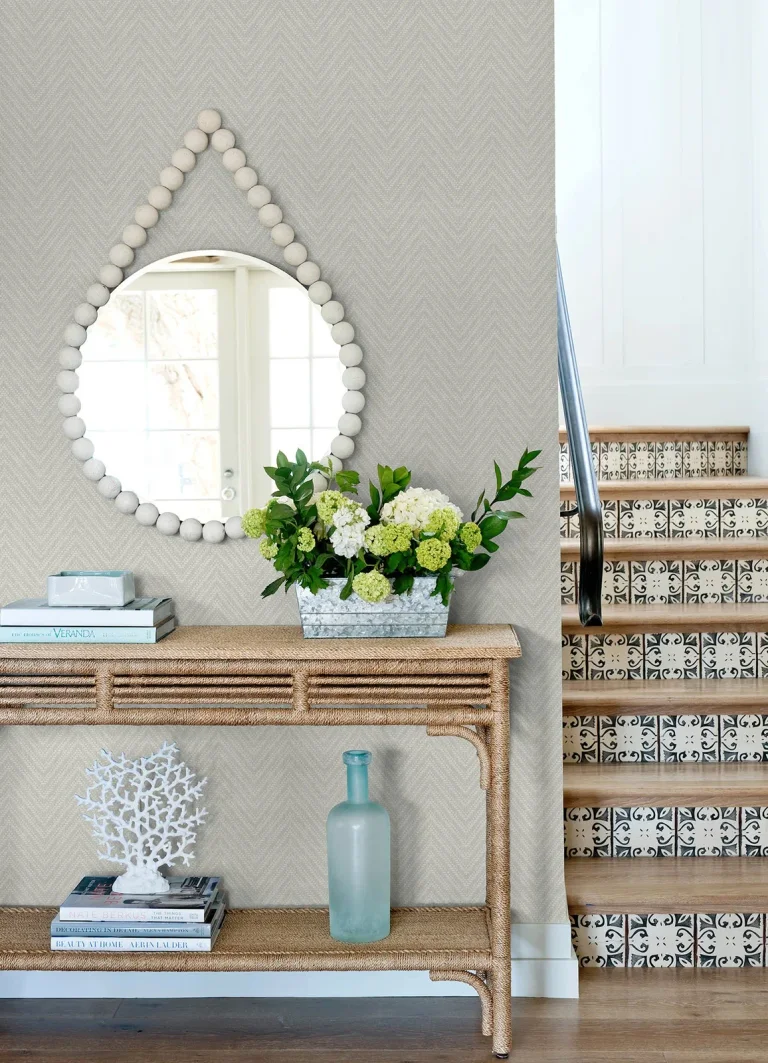 Glynn Chevron Wallpaper - Silver — Ảnh 6