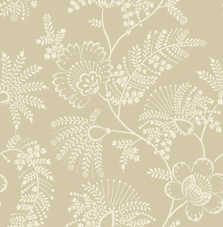 Maeve Jacobean Trail Wallpaper - Butter — Ảnh 4