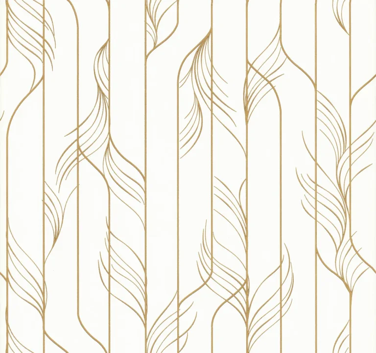 Candice Olson Elemental Thread Wallpaper - White & Gold — Ảnh 5