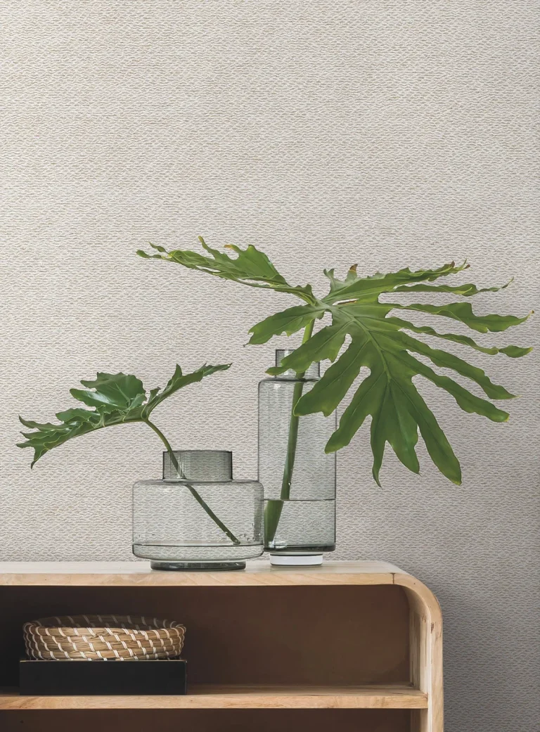 Magnolia Home Paper Yarn Wallpaper - White — Ảnh 3