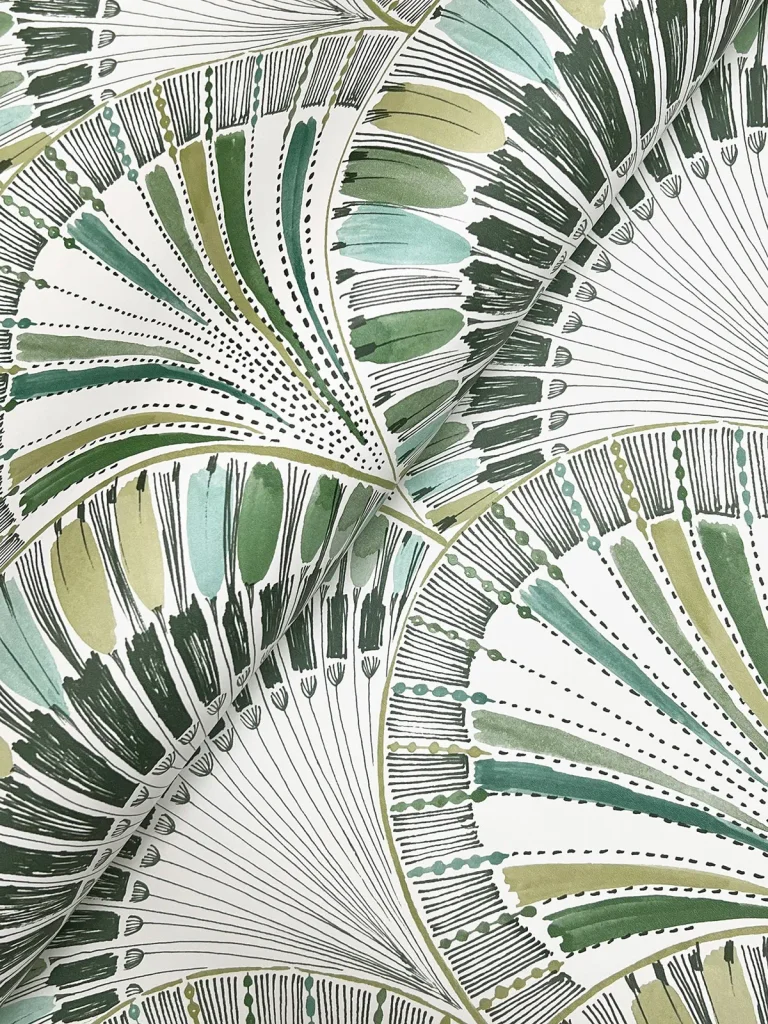 Myla Fanning Reeds Wallpaper - Greens — Ảnh 5