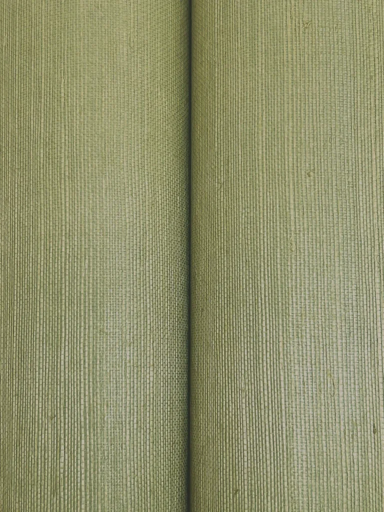 Ronald Redding Maguey Sisal Grasscloth Wallpaper - Sage — Ảnh 3