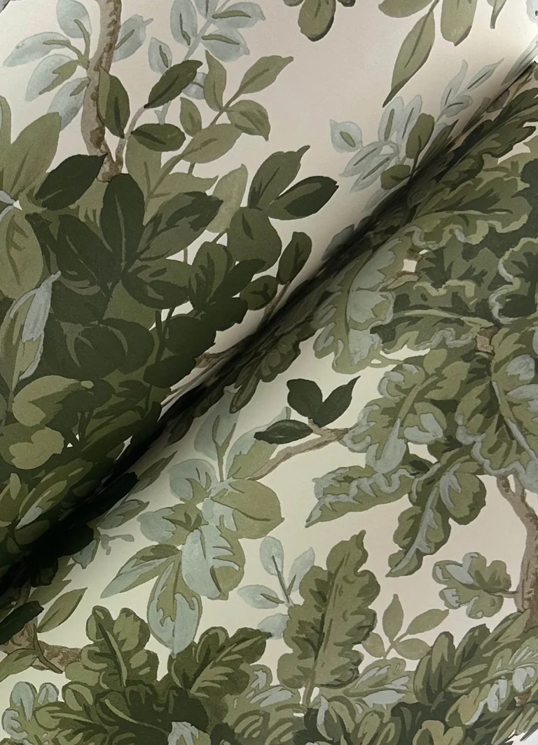 Greenwood Deciduous Wallpaper - Moss — Ảnh 2