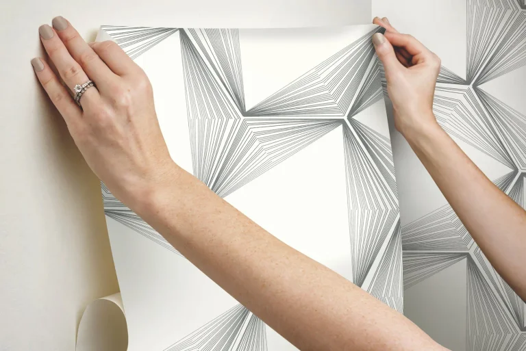 Candice Olson Honeycomb Peel and Stick Wallpaper - Charcoal — Image 8