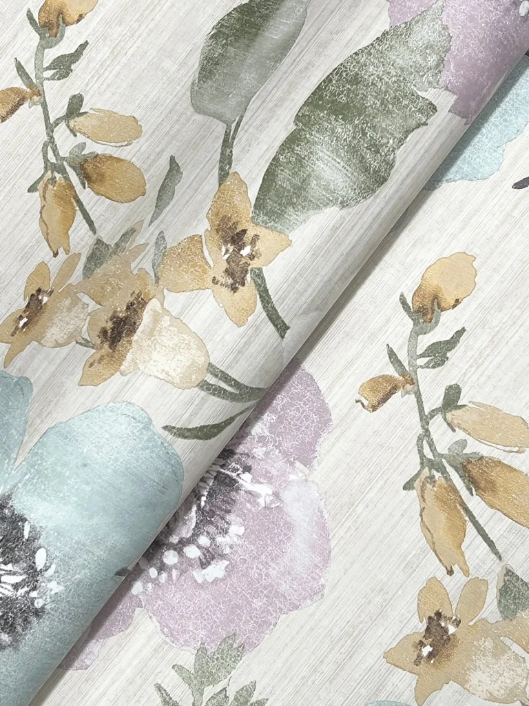 Evelyn Floral Wallpaper - Lavender — Ảnh 2
