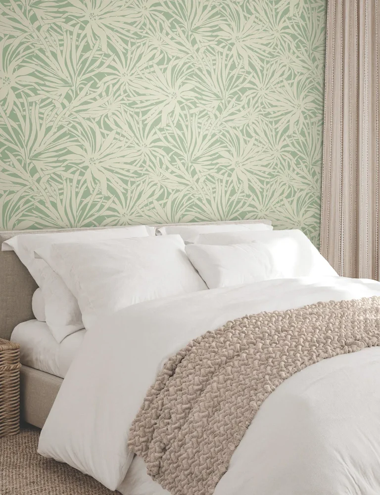 Floral Canopy Wallpaper - Olive — Ảnh 4