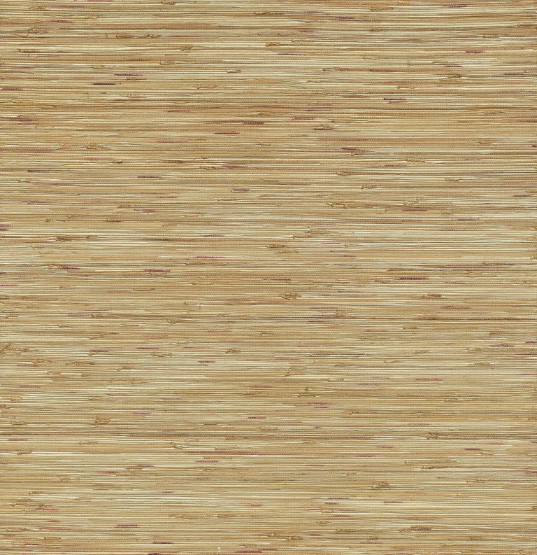 Shuang Handmade Grasscloth Wallpaper - Brown — Ảnh 3