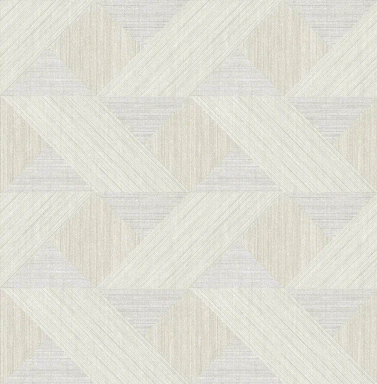 Presley Tessellation Wallpaper - Grey — Ảnh 5