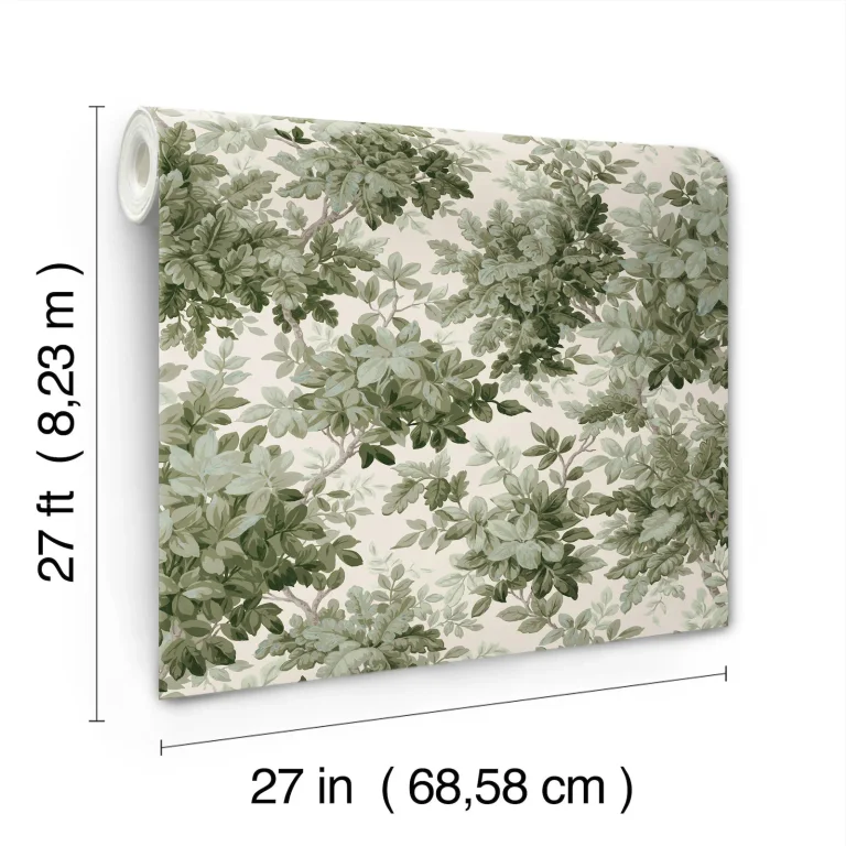 Greenwood Deciduous Wallpaper - Moss — Ảnh 3