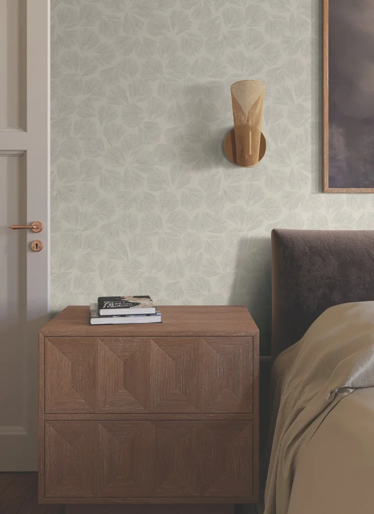 Elora Leaf Wallpaper - Taupe — Ảnh 3