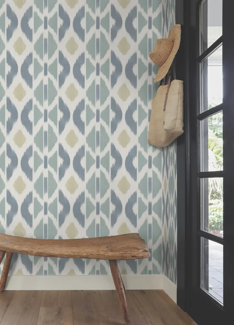 Patan Wallpaper - Denim — Ảnh 2
