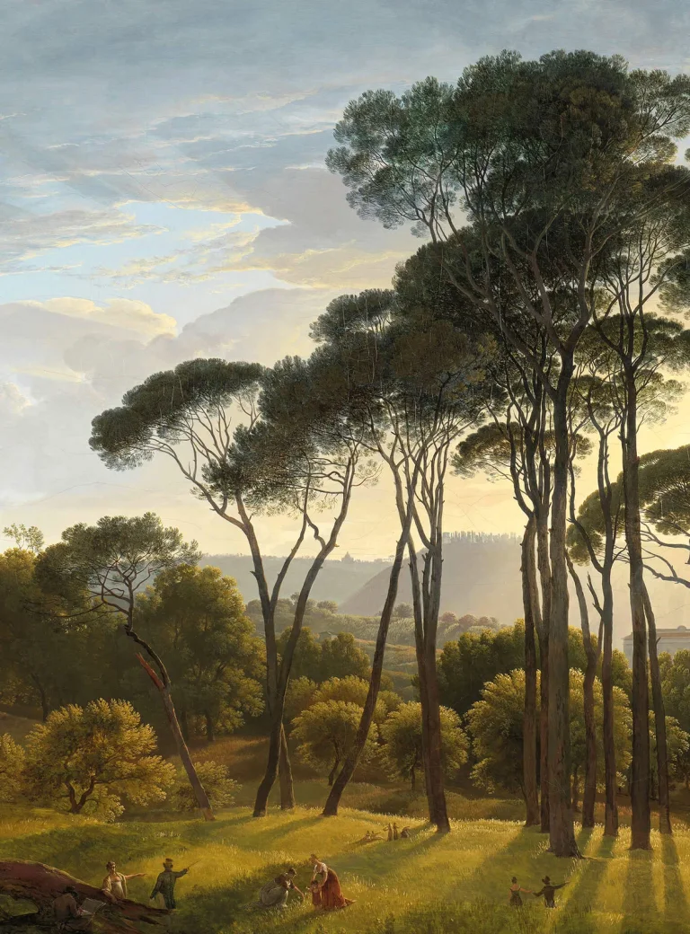 Classic Italian Landscape - Wall Mural 5436 - 8 Panel - 384cm x 260cm — Ảnh 4
