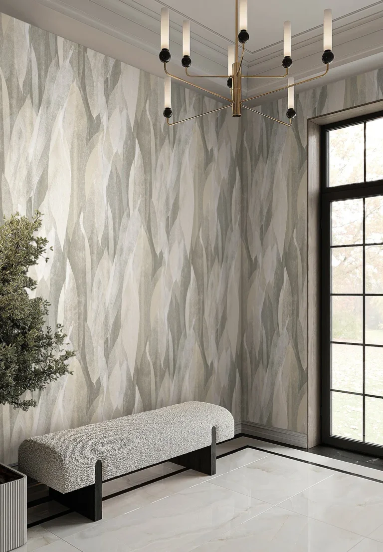 Candice Olson Shimmering Canopy Wallpaper - Neutral — Image 3