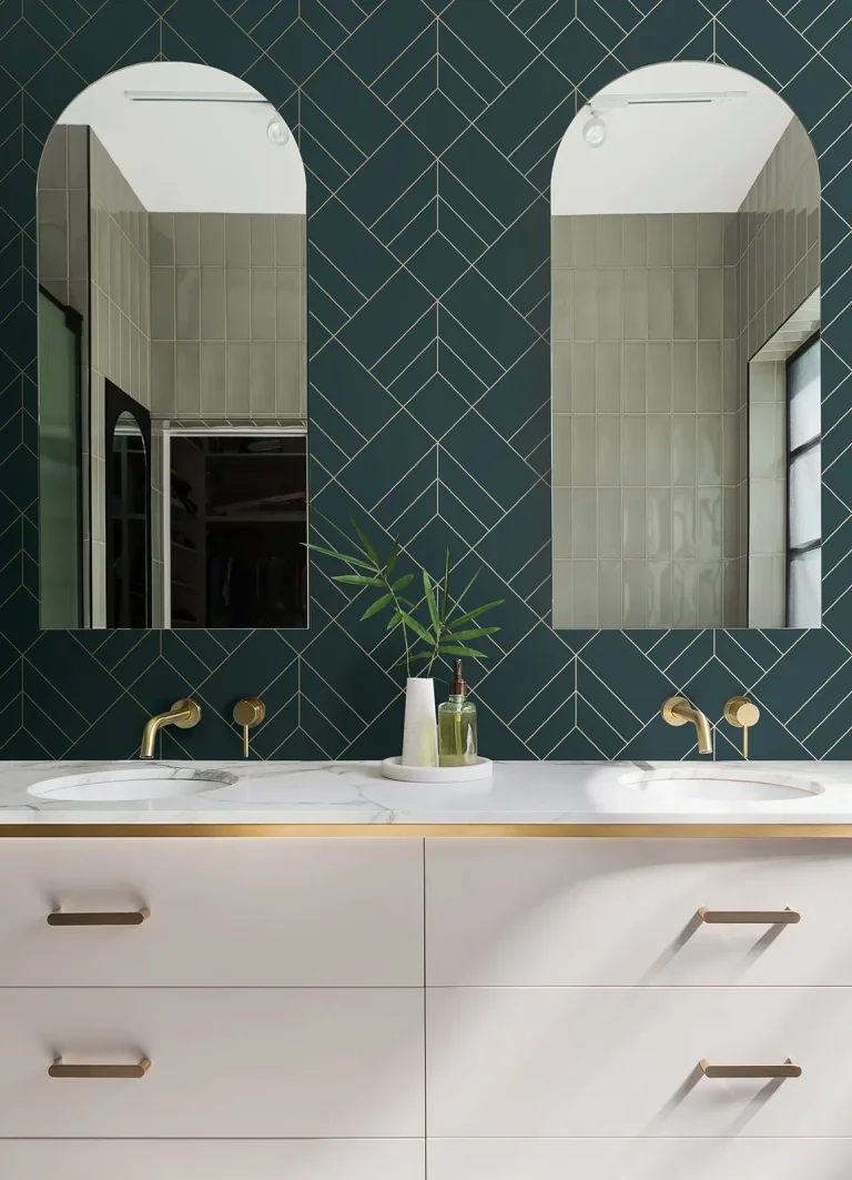 Sander Geometric Wallpaper - Slate — Image 3