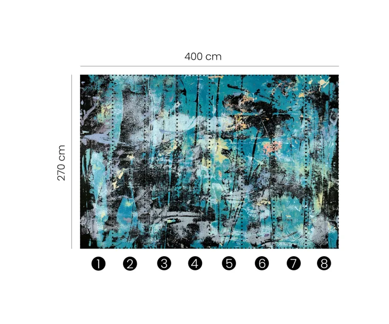 Fashion For Walls Digital Wallpaper Wall Mural - 2539V11 — Ảnh 4