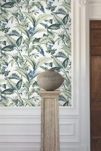 Ronald Redding Mystic Isle Wallpaper - White/Multi