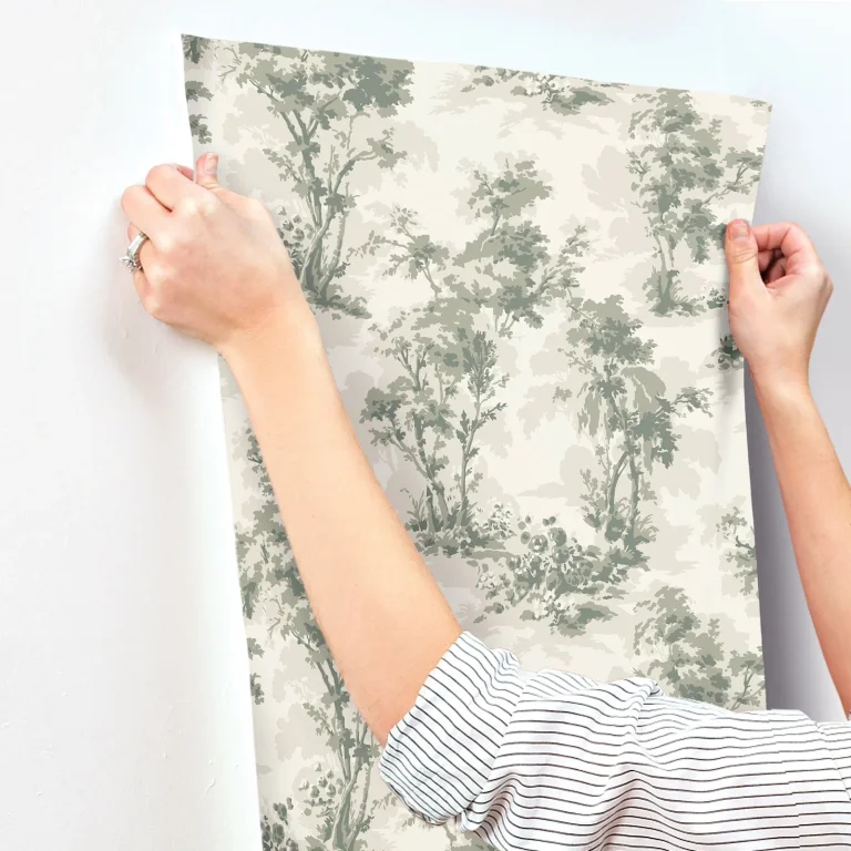 Chris Loves Julia Sainsbury Forest Wallpaper - Sage — Ảnh 3