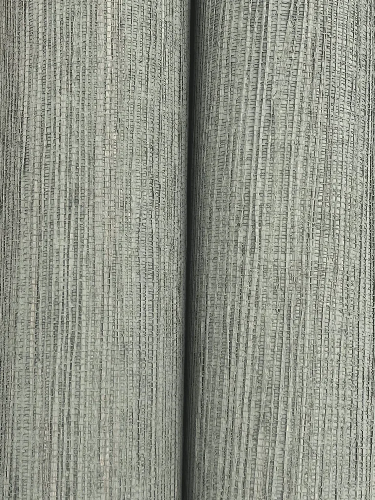 Ronald Redding Painted Hemp Wallpaper - Light Grey — Ảnh 2