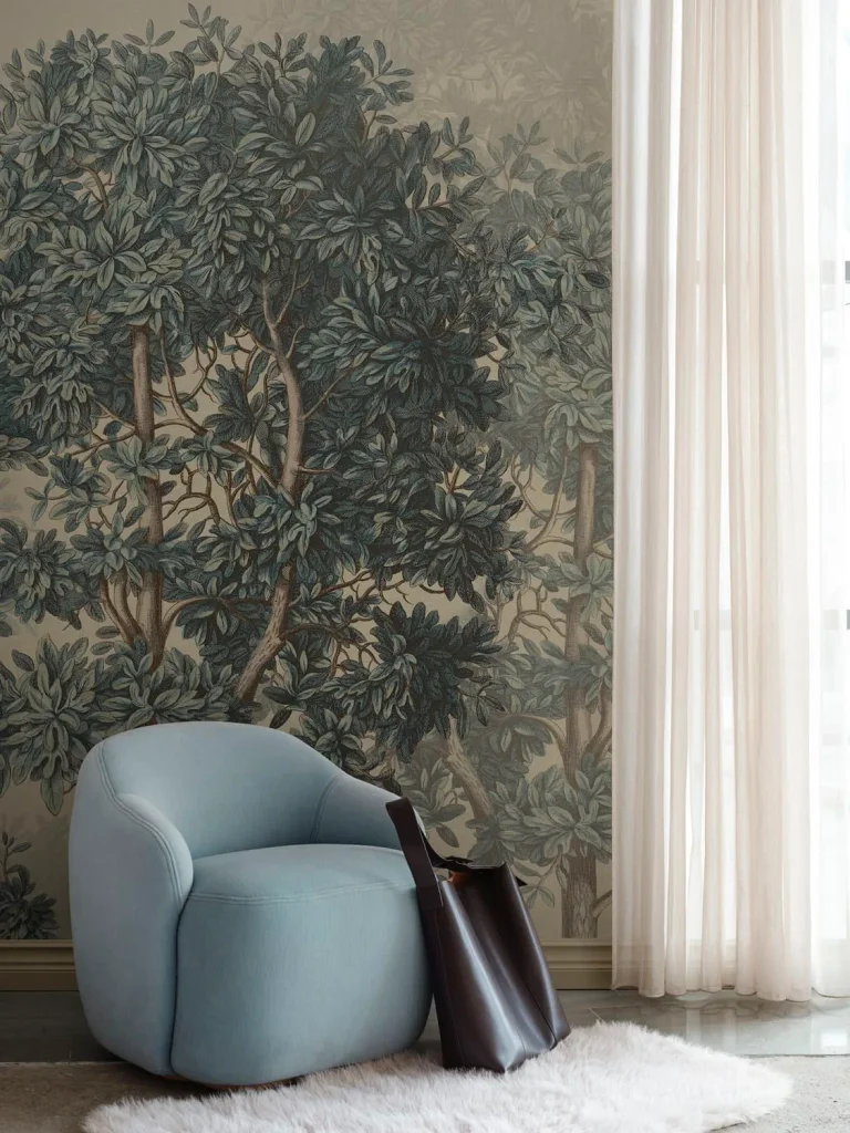 Charles Mural Blue — Image 2