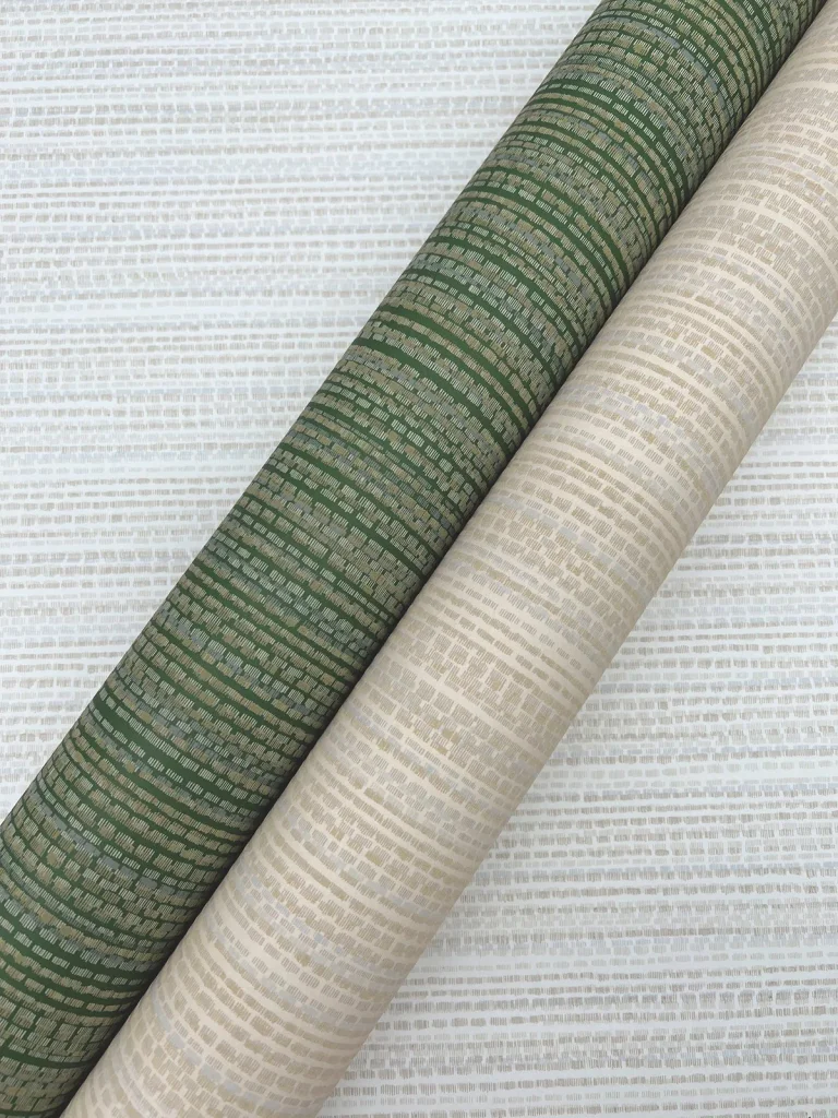 Erin & Ben Tick Mark Texture Peel and Stick Wallpaper - Meadow Green — Ảnh 7