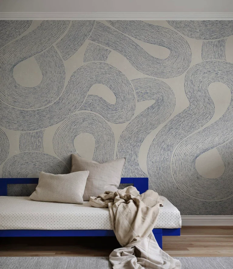 Zen Mural. Indigo Blue — Image 2