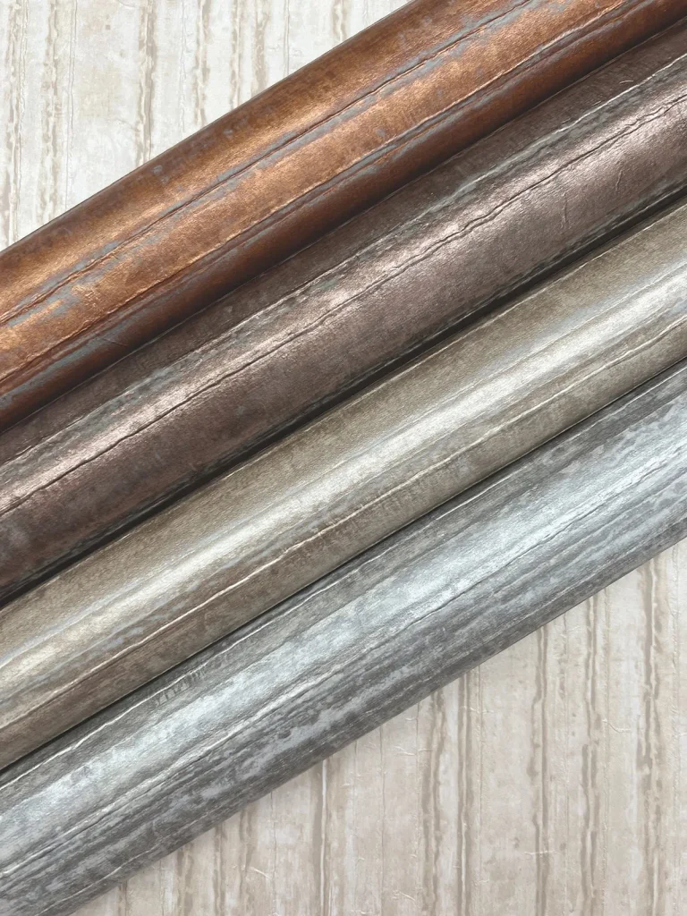 Ronald Redding Vintage Tin Wallpaper - Satin Brass — Ảnh 8