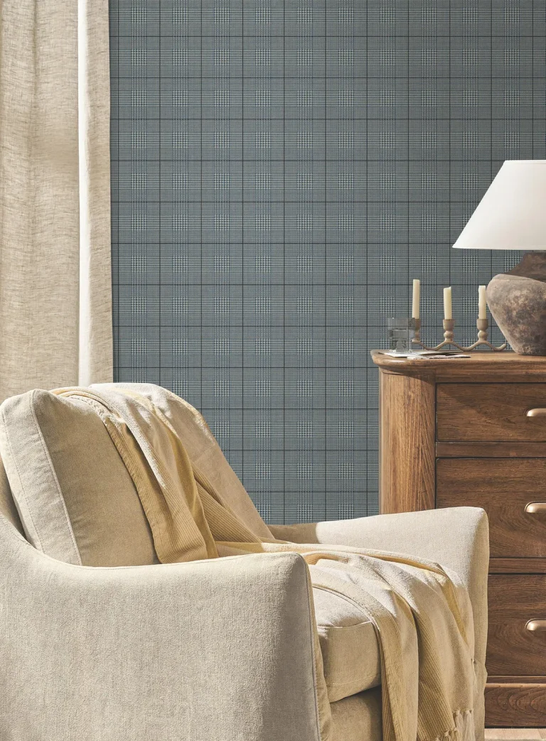 Magnolia Home Windsor Wallpaper - Blue — Ảnh 2