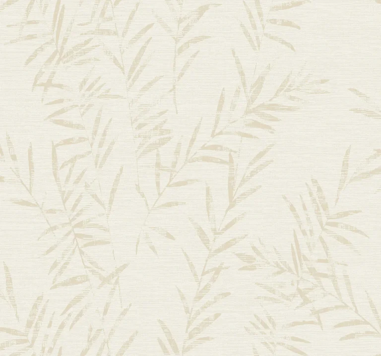 Allerton Bamboo Wallpaper - Alabaster — Image 3