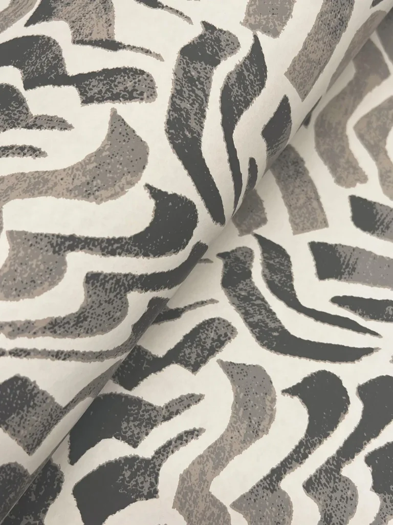 Zora Wave Wallpaper - Charcoal — Ảnh 5