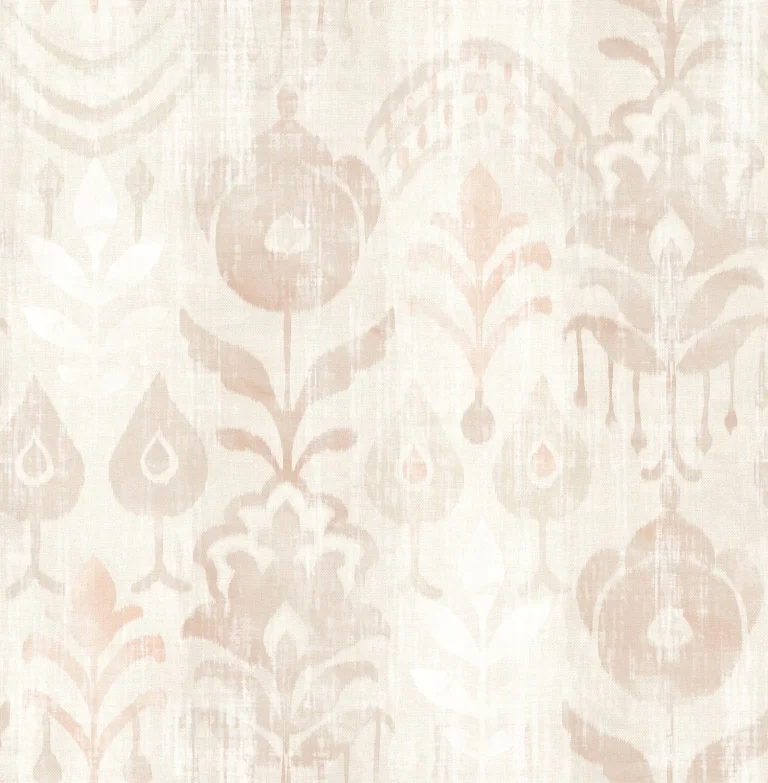 Pavord Floral Shibori Wallpaper - Pink — Ảnh 5