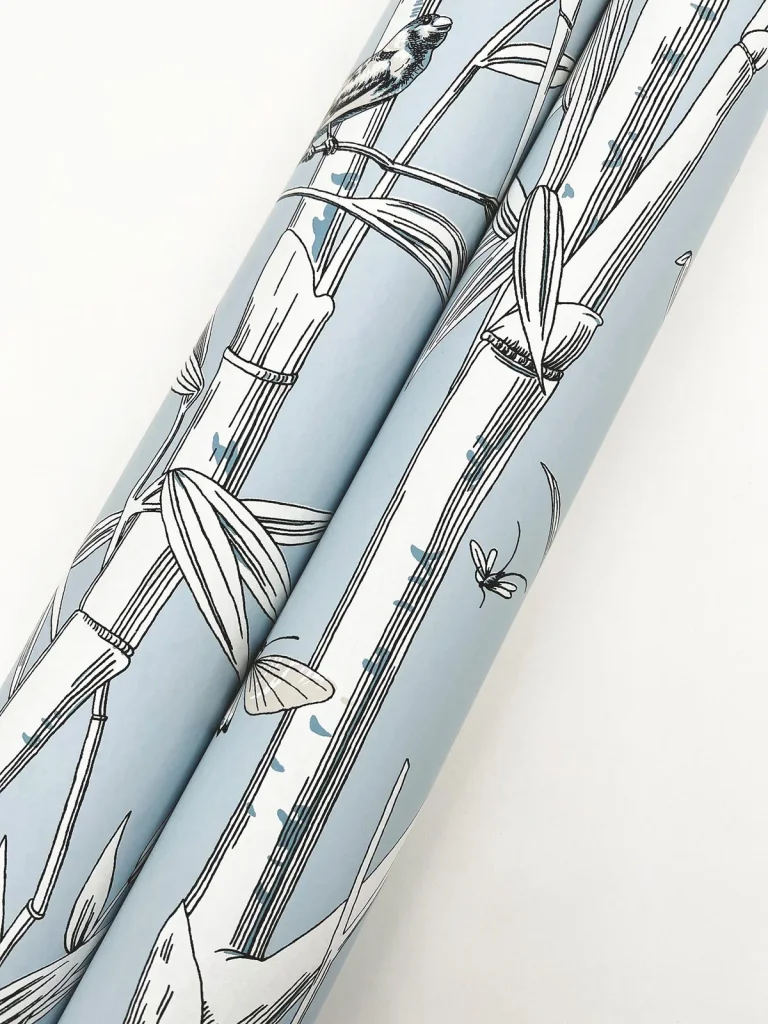 Bambou Toile Wallpaper - Sky — Ảnh 8