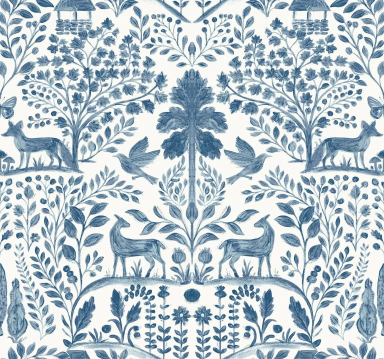 Anoki Scenic Woodlands Wallpaper - Blue — Ảnh 3