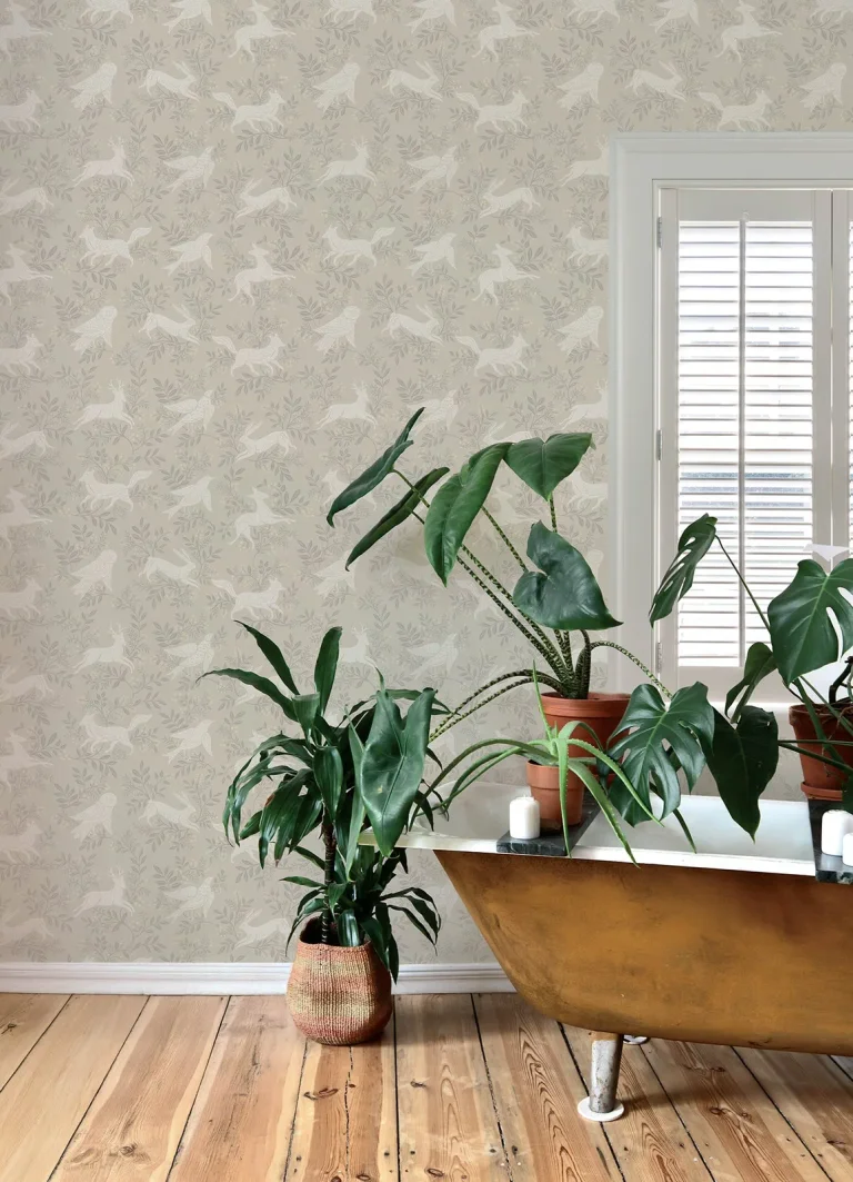 Chesapeake Revelry Forest Frolic Wallpaper - Taupe — Ảnh 5