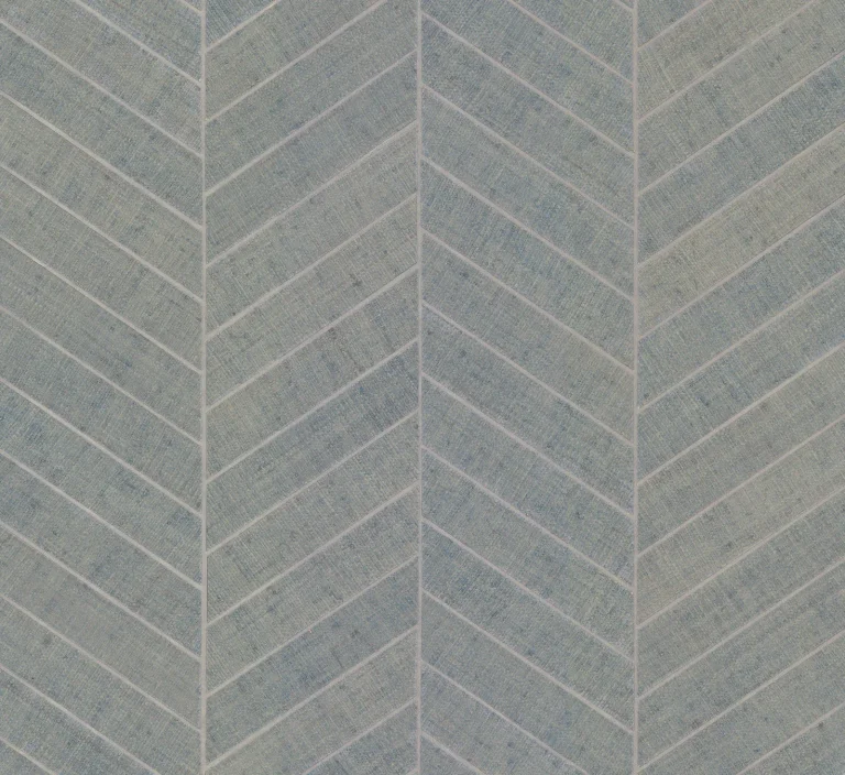 Ronald Redding Atelier Herringbone Wallpaper - Light Grey — Ảnh 3