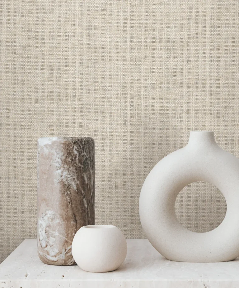 Ronald Redding Edo Paperweave Wallpaper - Fog — Ảnh 3