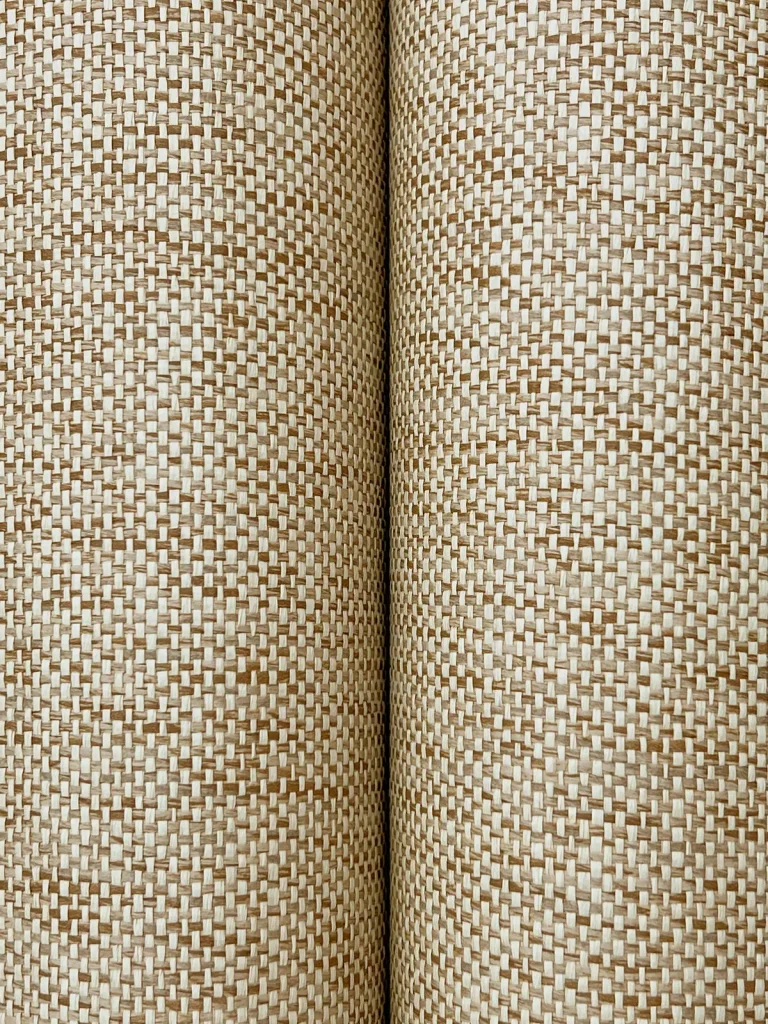 Ronald Redding Check Paperweave Wallpaper - Brindle — Ảnh 4
