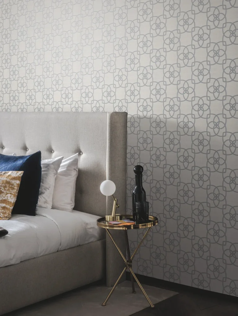 Serendipity Wallpaper - Lt Grey/Silver — Ảnh 3