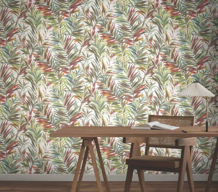 Swaying Palms Wallpaper - Wallpaper Rouge & Mink — Ảnh 4