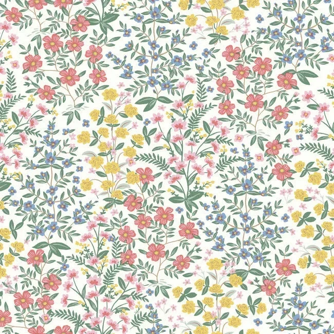 Rifle Paper Co. Wildwood Garden Wallpaper - White — Image 4