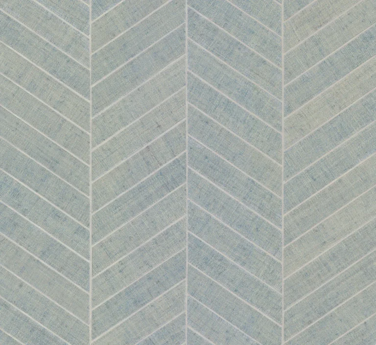 Ronald Redding Atelier Herringbone Wallpaper - Lagoon — Ảnh 2