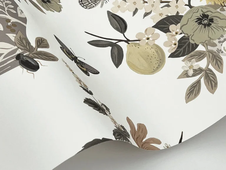 Rifle Paper Co. Flower Studies Wallpaper - Linen Multi — Ảnh 6