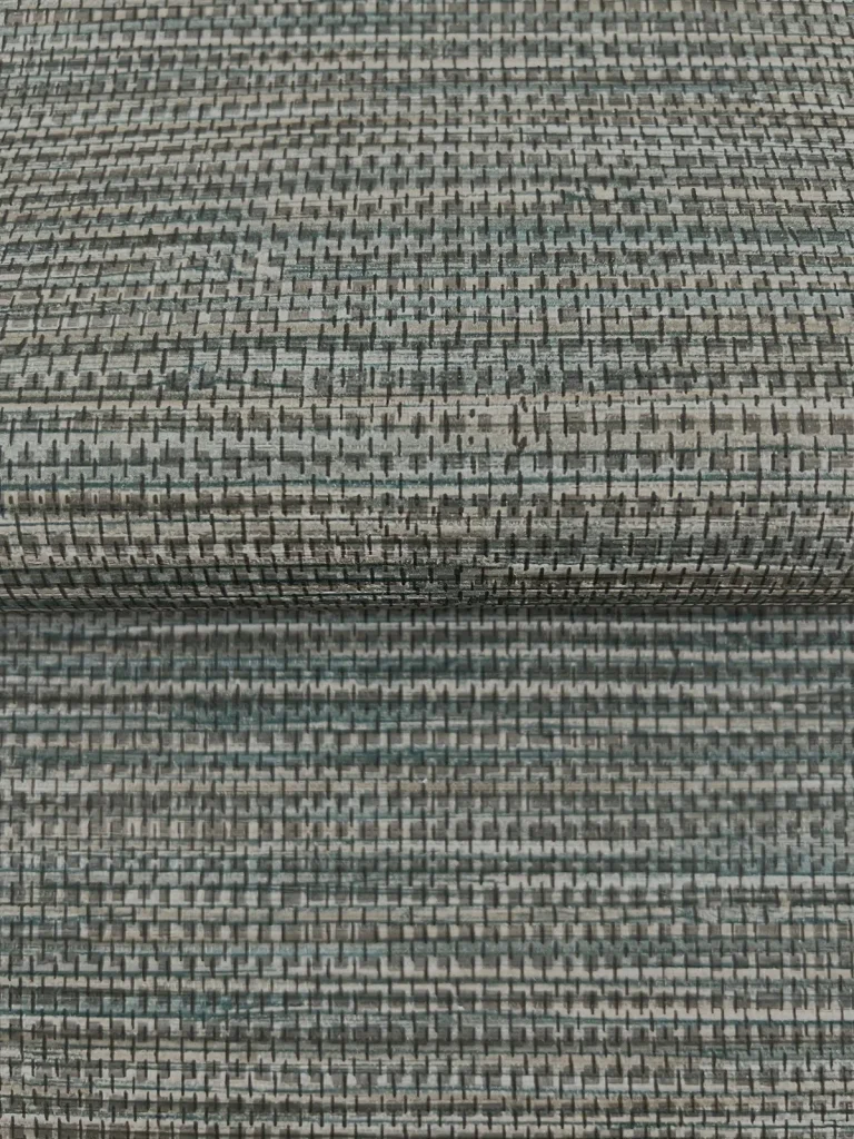 Winn Faux Grasscloth Wallpaper - Green — Image 3