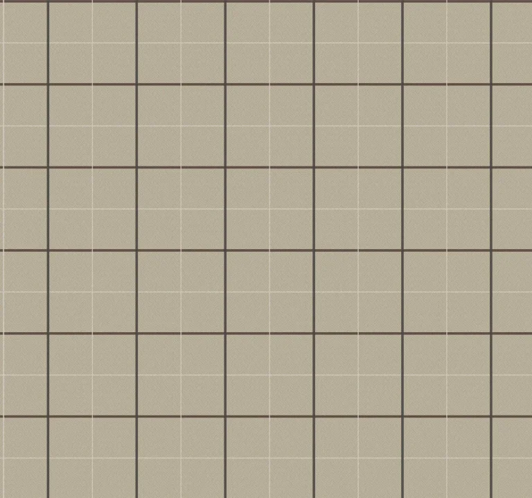 Ronald Redding Tattersall Plaid Wallpaper - Brown — Ảnh 3