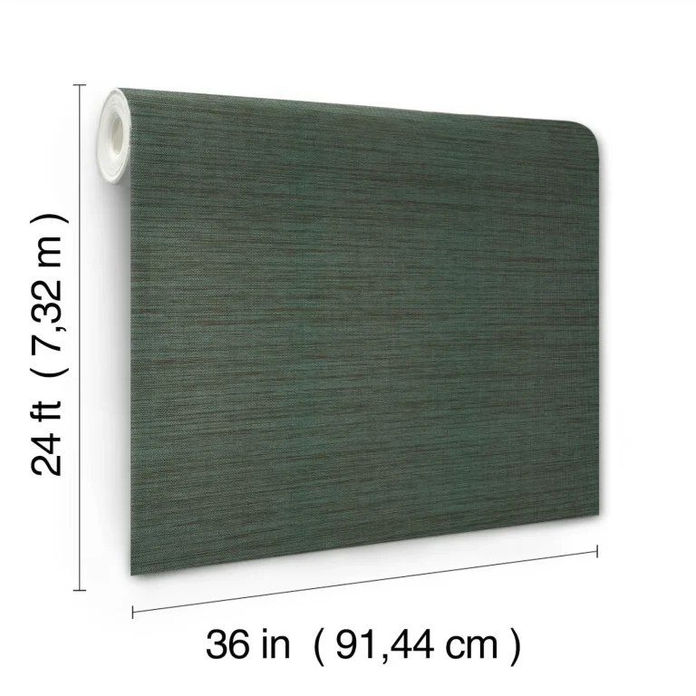 Ronald Redding Horizon Paperweave Wallpaper - Green — Ảnh 2
