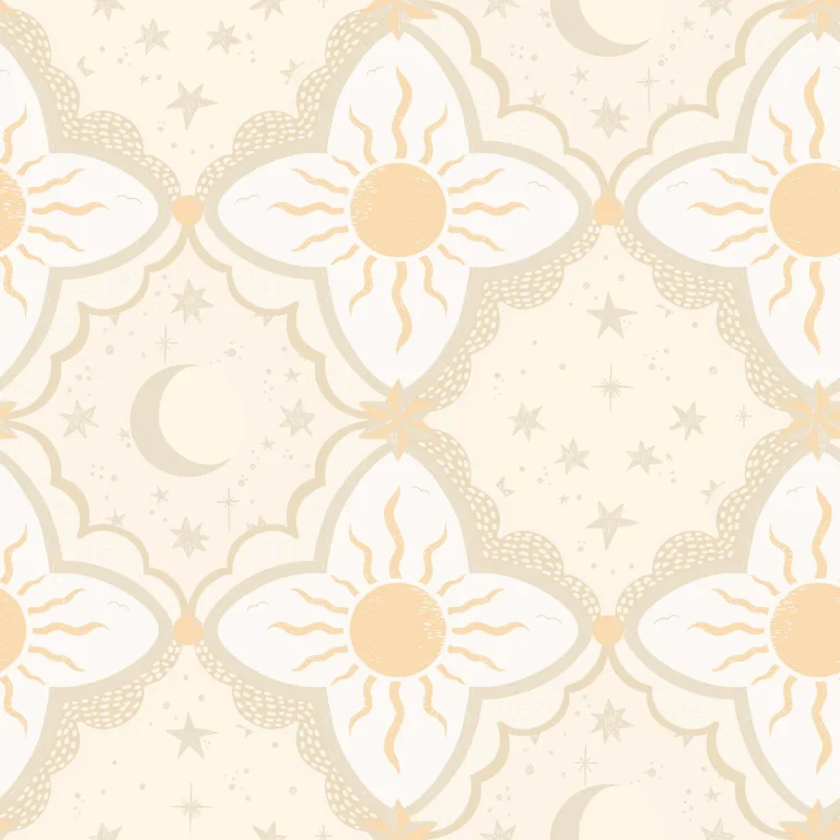 Sol & Mane Wallpaper - Tangerine — Ảnh 3