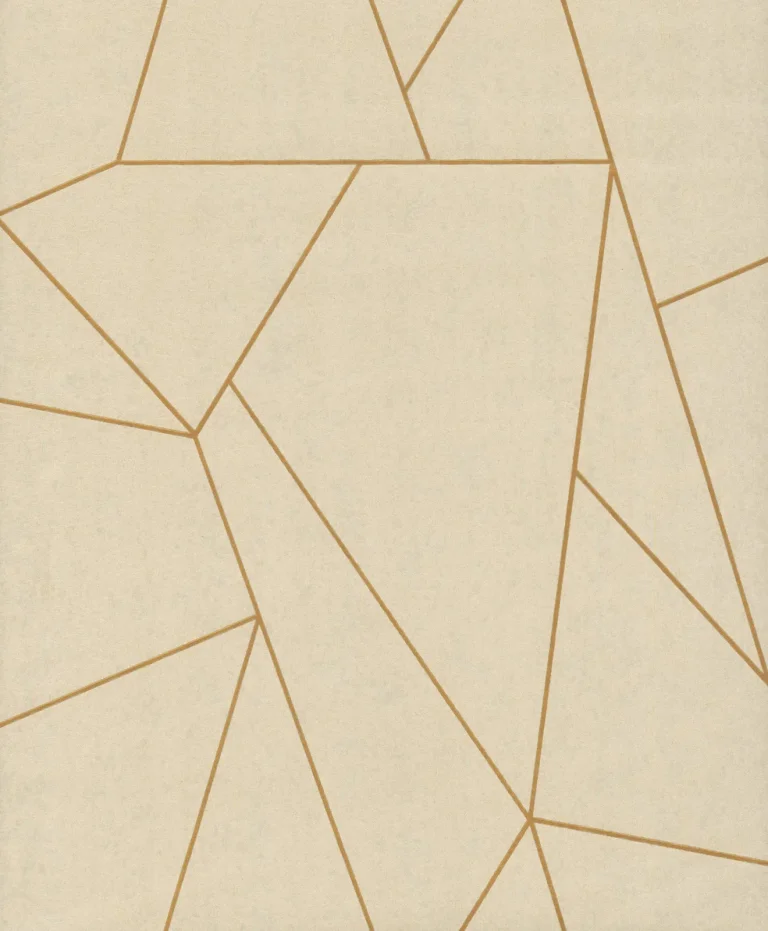 Nazca Wallpaper - Almond/Pearl/Gold — Ảnh 5