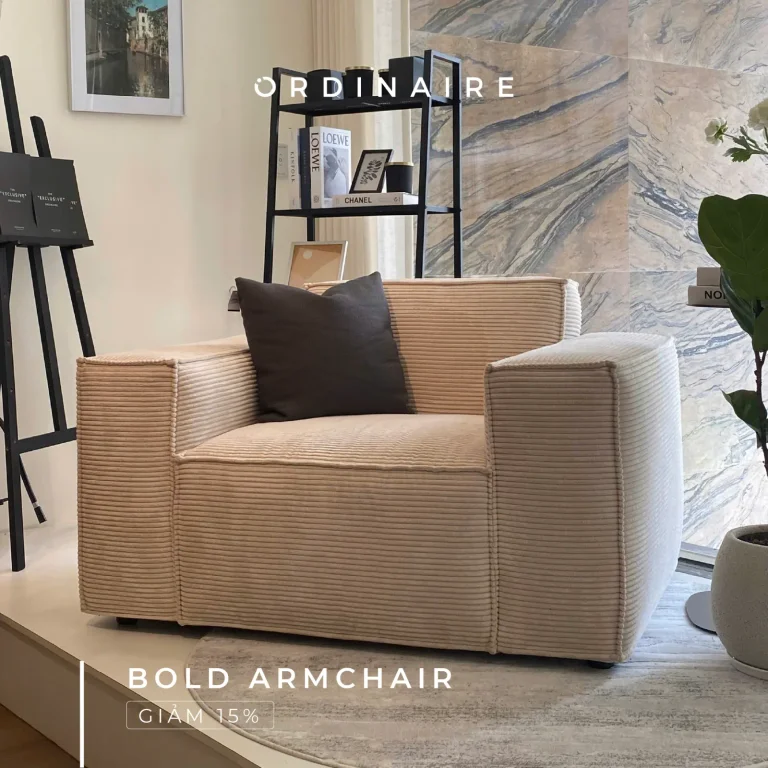 BOLD ARMCHAIR - SAMPLE SALE