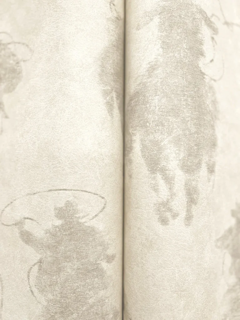 Chesapeake Stockman Silhouette Wallpaper - Light Grey — Ảnh 3