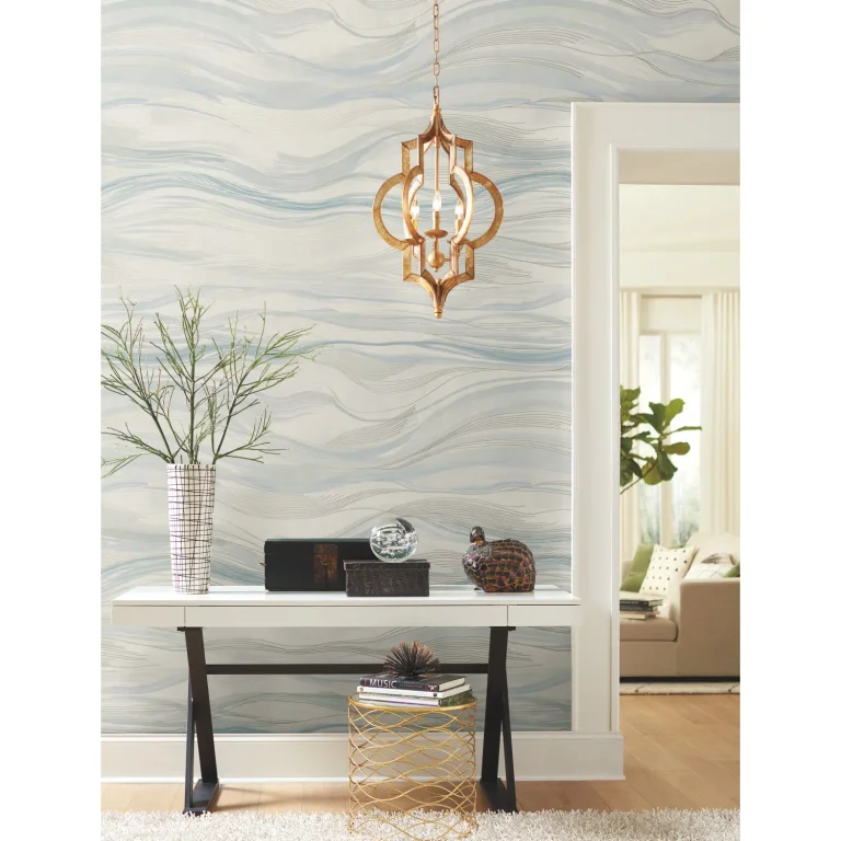 Currents Wall Mural - Blue — Ảnh 2