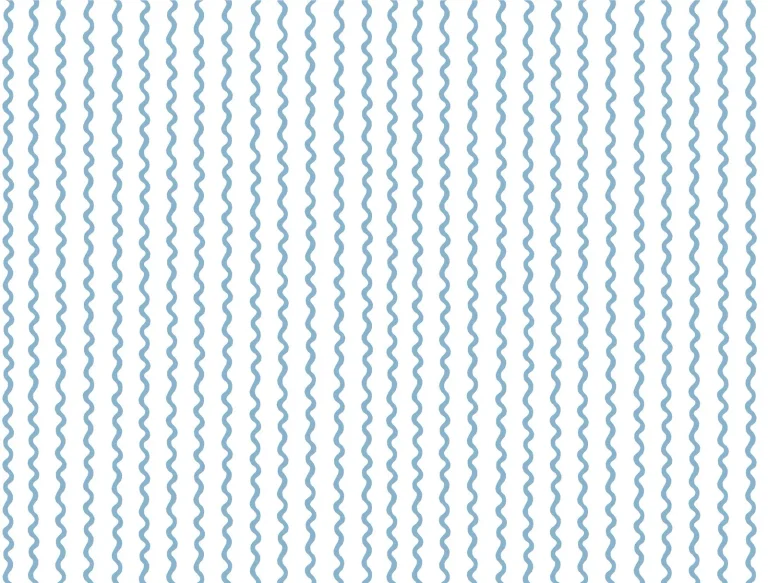 Rifle Paper Co. Rickrack Wallpaper - Blue — Ảnh 3